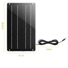 60W 12V Portable Solar Panel