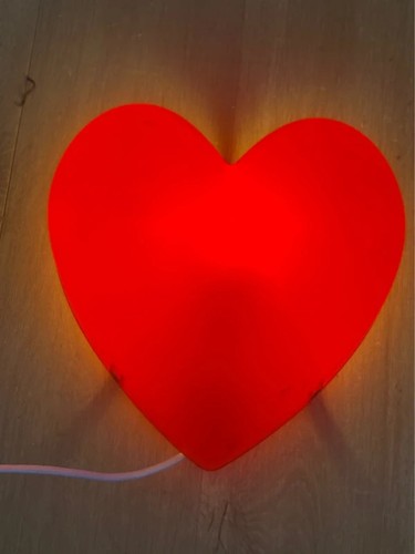 Ikea vintage red heart - ikea, light