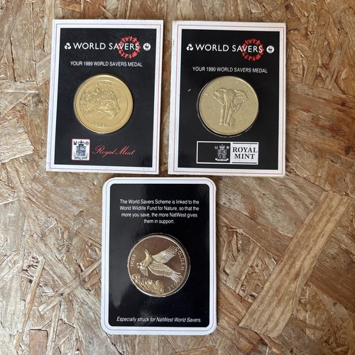 Royal mint world savers - 3,