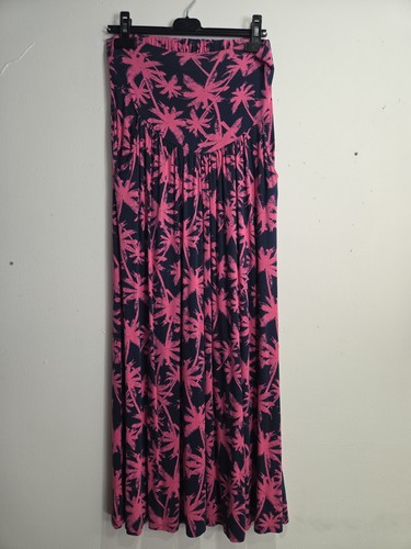 George navy pink palm - &,