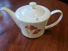 Aynsley Meadow Poppy Teapot