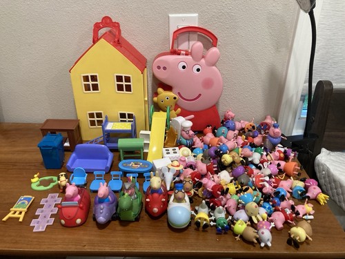 2003 peppa pig figure lot - peppa,