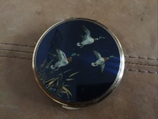 Vintage Stratton Flying Ducks Powder Compact