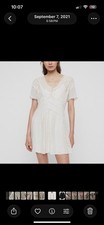 All Saints White Crochet Lace