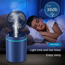 Rechargeable Portable Spray Cooling Fans Water Mist Desk Fan Nano Atomization