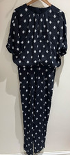 Mango Jumpsuit Size S 10 Black
