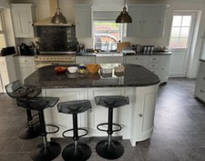 Neptune Chichester Kitchen Black & White Granite Worktops, NO UNITS INCLUDED