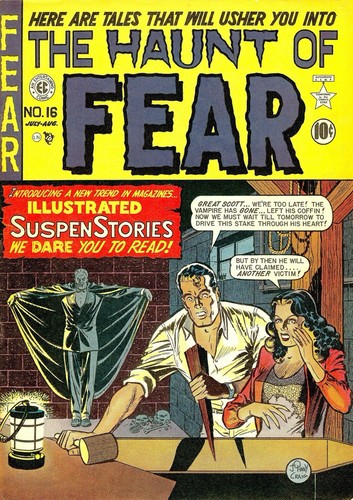 Haunt fear comic book - 16,