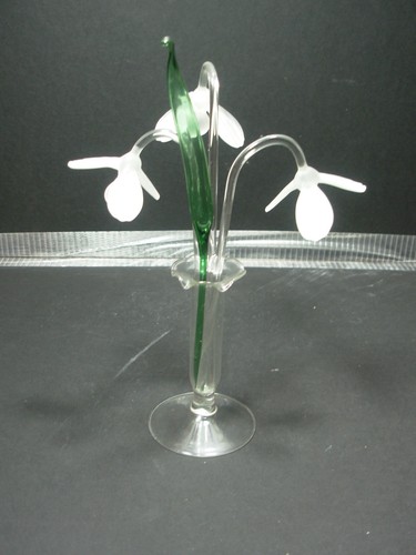 Glass ornament the form - the, of