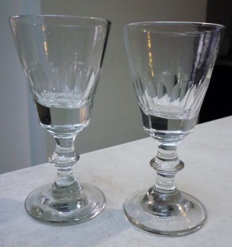 Antique facet cut sherry - cut,