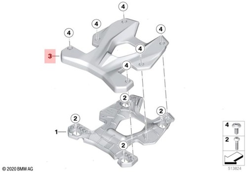 Genuine bmw k69 - k69, 0e43