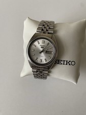 Vintage Seiko 5 SNXS Silver Dial Automatic Self Winding Watch 