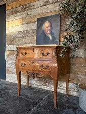 Louis XV style bombe chest of