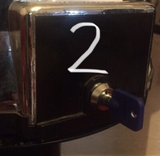 2 X Sweet Vending Locks Tower Machine Pringles Cash box