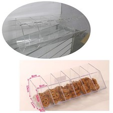 NEW PICK N MIX SWEET ACRYLIC DISPENSER DISPLAY STACKING BIN HOLDER
