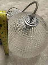 Laura Ashley Turin Glass Pendant Light X2 ( One Pair)