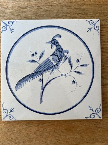 Vintage geo martel tile - vintage,