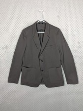 Ministry of Supply Kinetic Blazer Men's Medium Gray Unstructured Chore Jacket