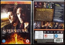 Supernatural : Series 10 Complete (DVD Box Set) 2015, Warner - Excellent