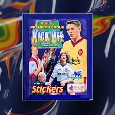 1998 Merlin Premier League Kick Off Sealed Sticker Pack. Extremely Rare!