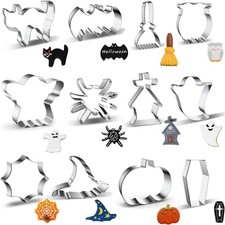 12x Halloween Cookie Cutters