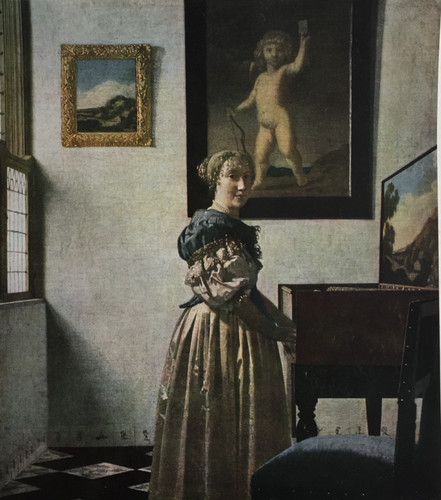 Lady spinet by jan - at, a