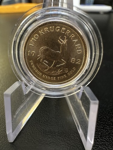 1982 10th gold - 1/10th, krugerrand