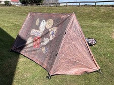 An Original Field Candy Explorer Two Person Tent. Leather Suitcase Design.