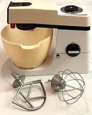 Vintage Kenwood Chef A901E Food Processor Mixer + K Beater & Ballon Whisk