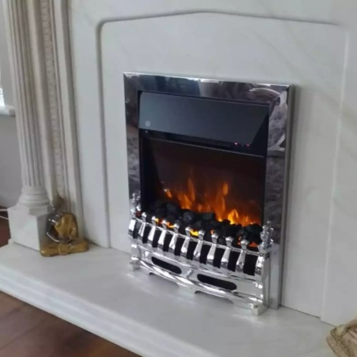 Electric fireplace heater with - electric,