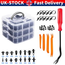 700PCS Car Body Fastener Clips Push Rivets Retainer Door Screw Panel Bumper Trim