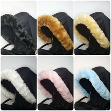 New pram furs hood trim - furs,