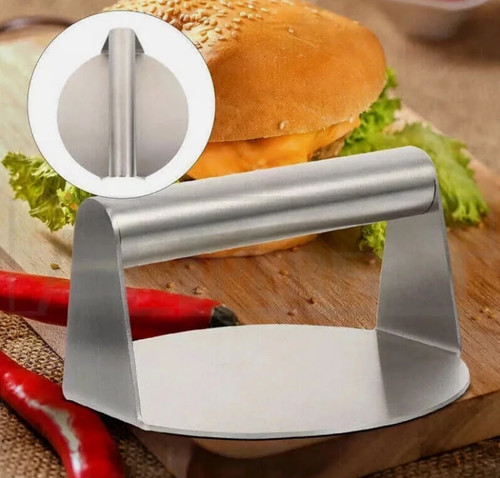 Stainless steel burger - steel,
