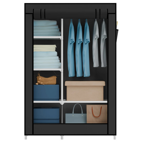 Portable clothes wardrobe - portable,