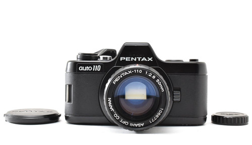 Pentax auto 110 film camera - pentax,