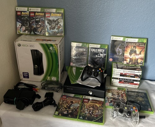 Microsoft xbox 360 slim 4gb - 360,
