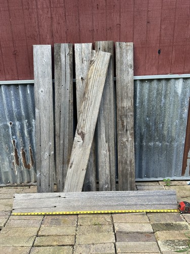 Weathered barn wood - , 4