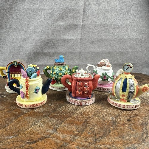 Tetley tea miniature teapot - tetley,