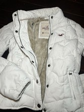 Vintage Hollister white puffer