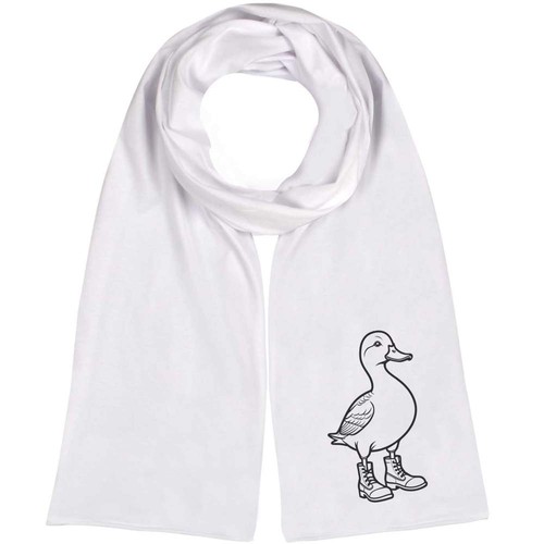Duck wearing boots - wearing, boots'