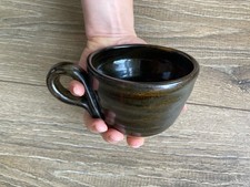 Glazed brown handmade Designer Ceramic Cup Mug