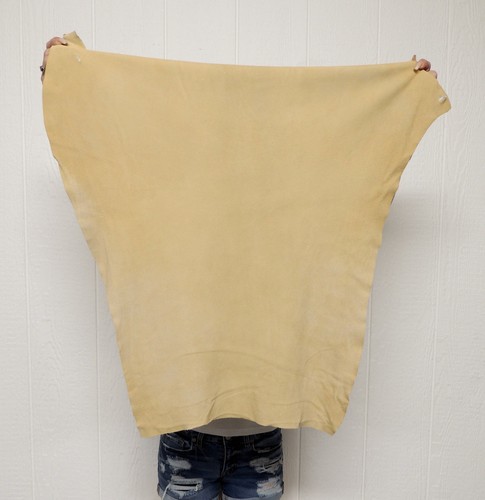 Braintan deerskin leather - braintan, hide