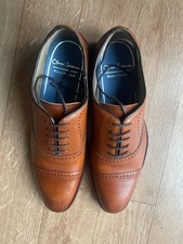OLIVER SWEENEY MALLORY LEATHER OXFORD SHOES BNWT 7UK TAN 