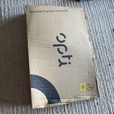 Opti Basketball Hoop Net & Ball Set