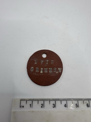 Ww2 british military dog tag - ww2,