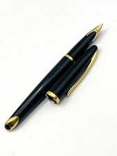 18k Gold Nib Black Waterman Carene GT Fountain Pen