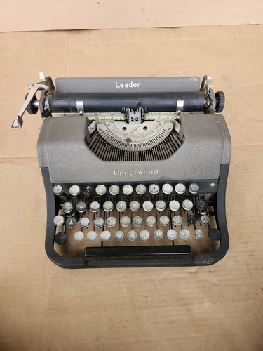 Vintage 1950s underwood leader - vintage,