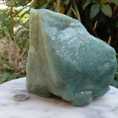 1555g green aventurine raw - green,