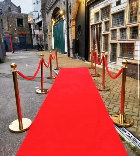 Red carpet hire - red, vip