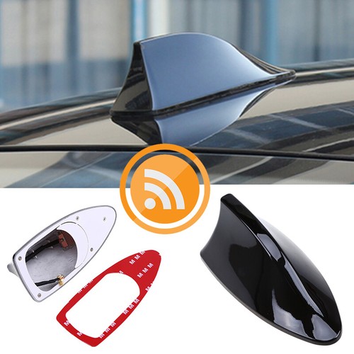 Car shark fin roof antenna - car,